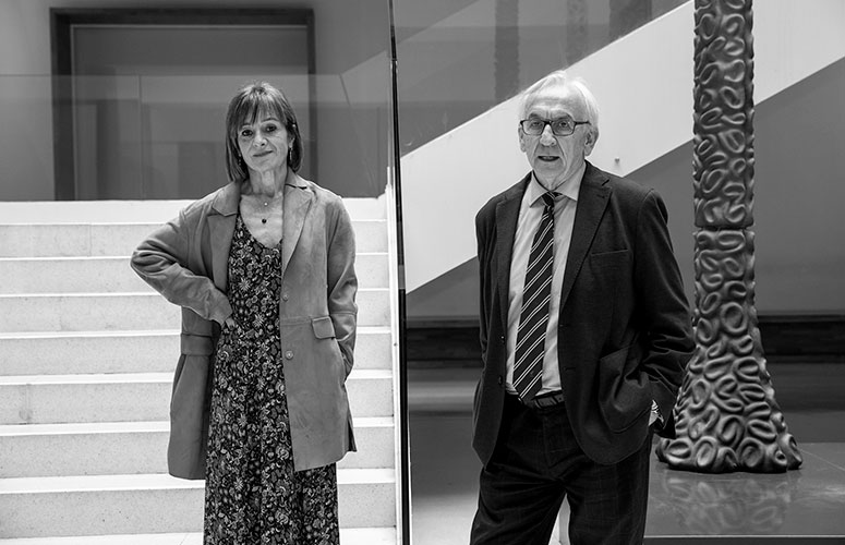 Nieves Arrese e Iñaki Lasagabaster