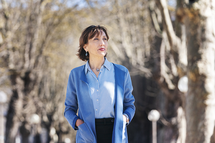 Eva Ferreira, rectora de UPV/EHU