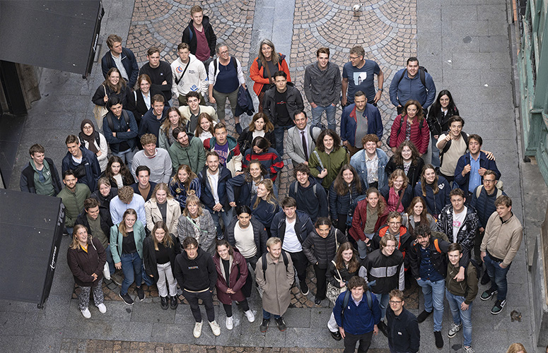 Radboud Unibertsitateko ikasleak Bilbon