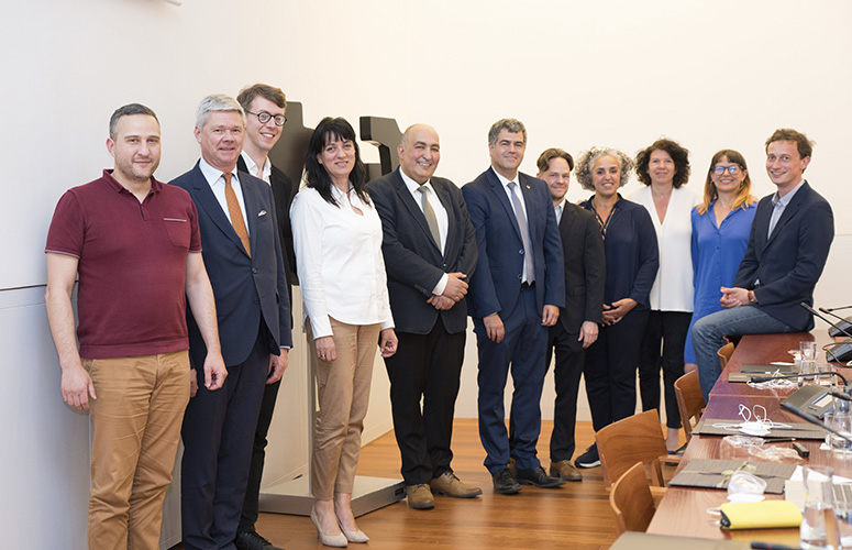 Bruselako flandestar komunitatearen bisita UPV/EHUn