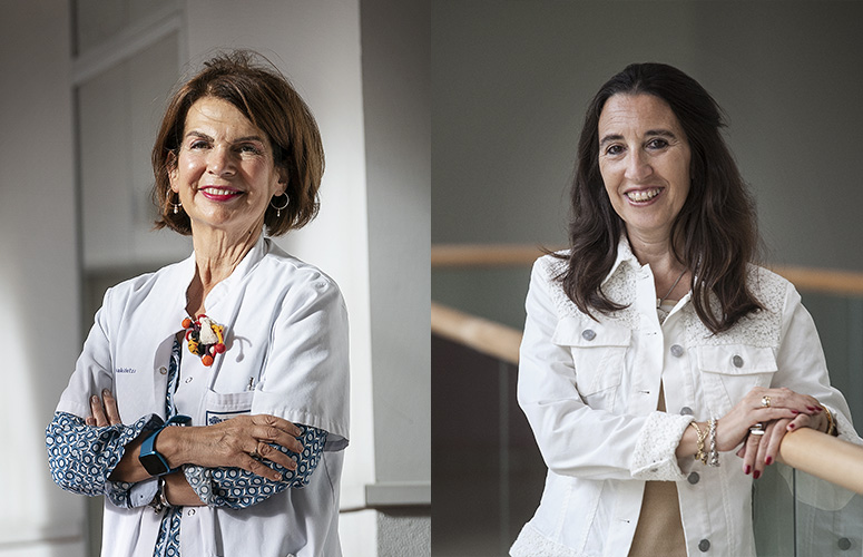 Ana González-Pinto eta María Puy Portillo