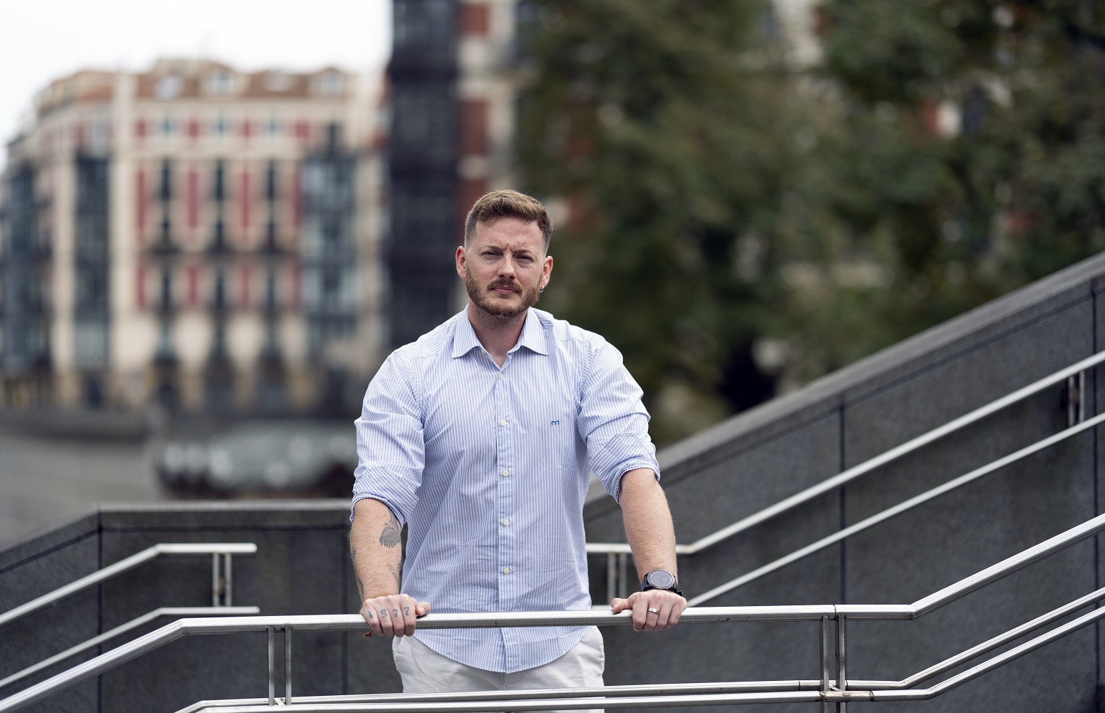 El investigador de la EHU, Jon Monrat