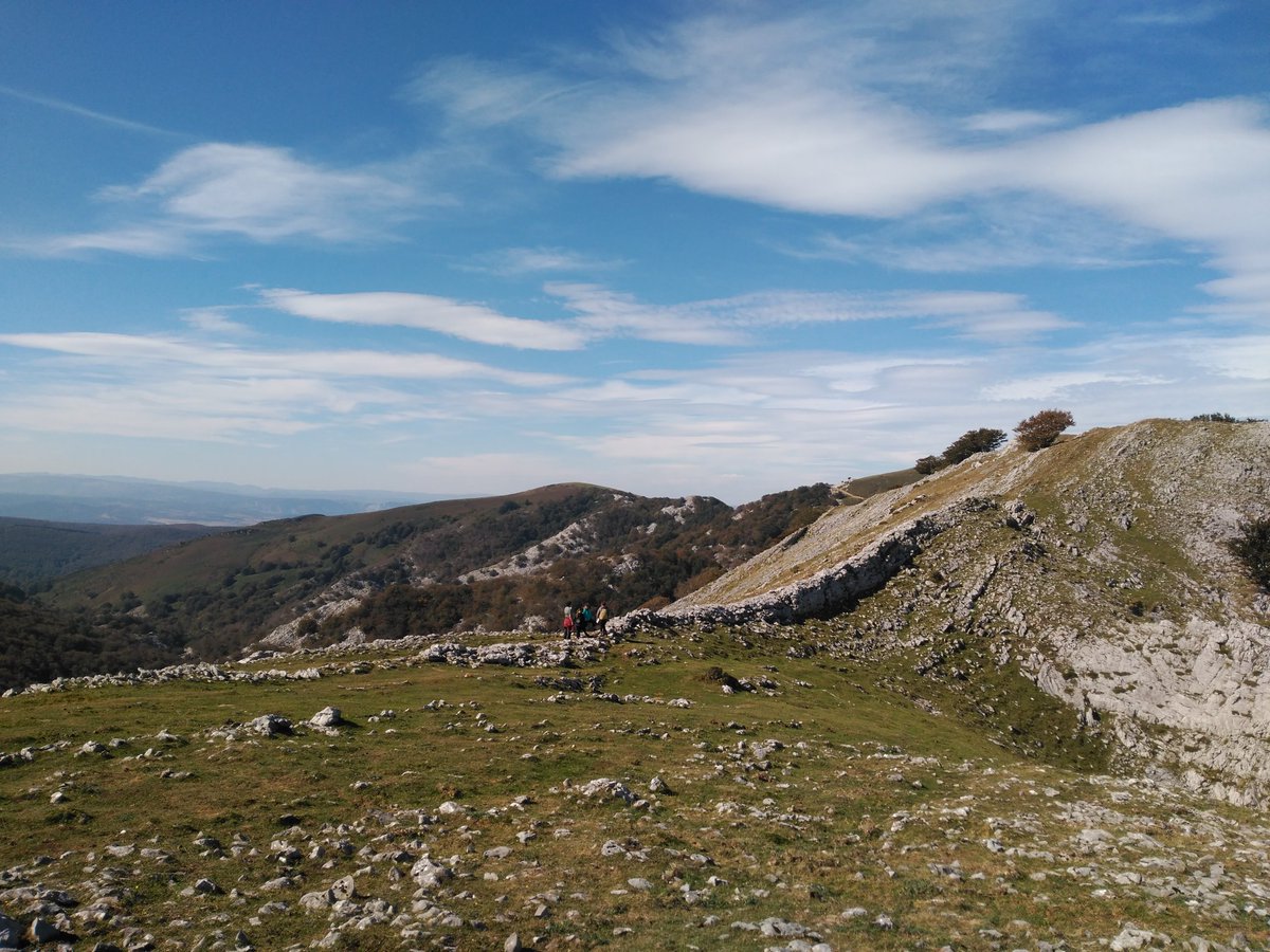 Salida a Gorbea con los alumnos de primero