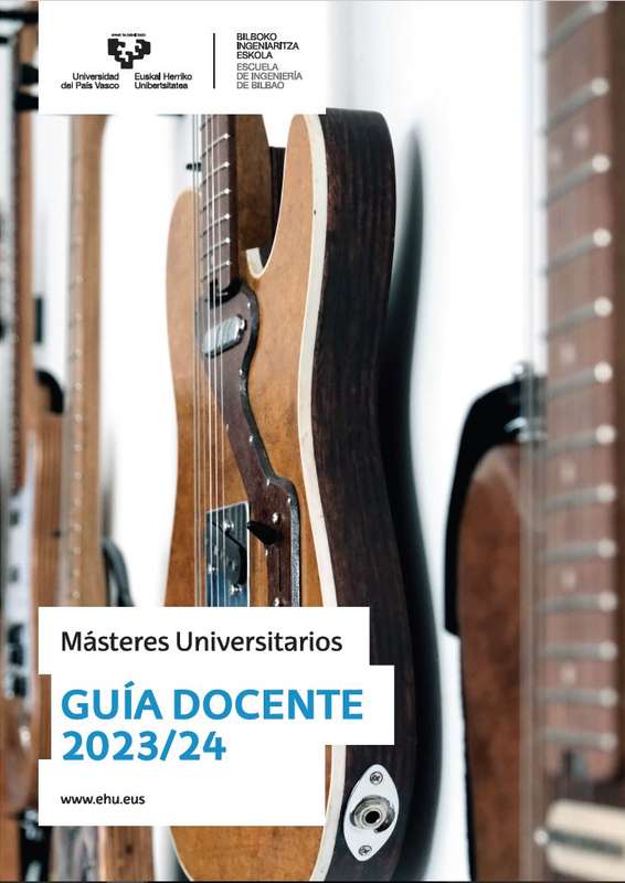 Guias Docentes Másteres Universitarios 2023/24
