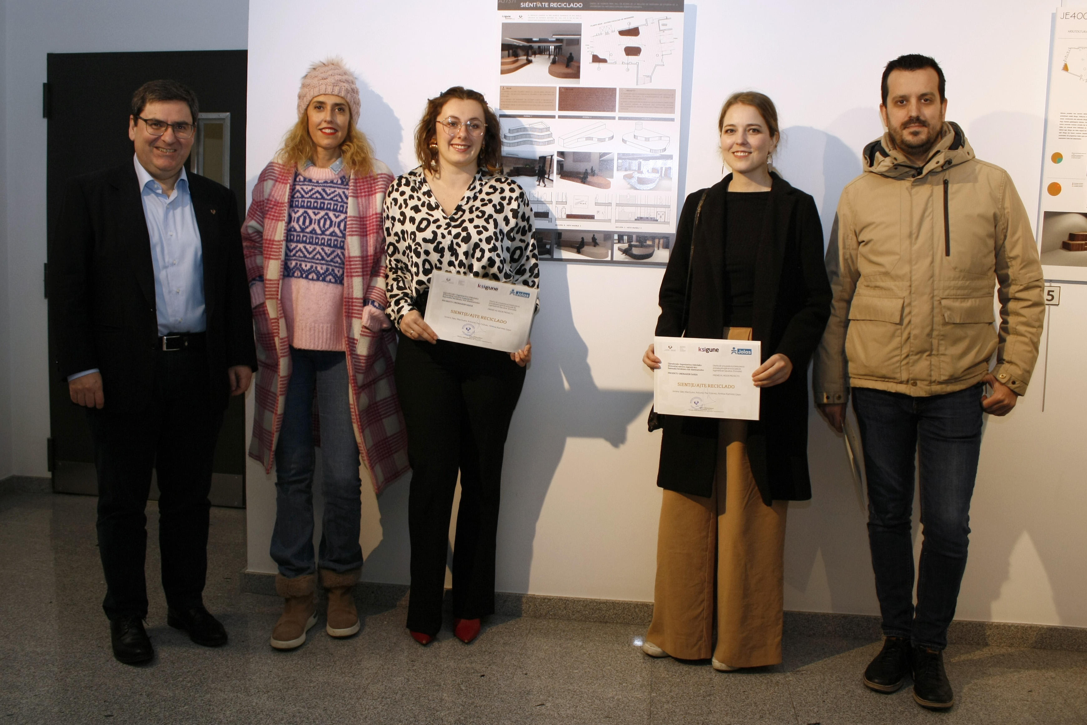 Lehenengo saria irabazleak