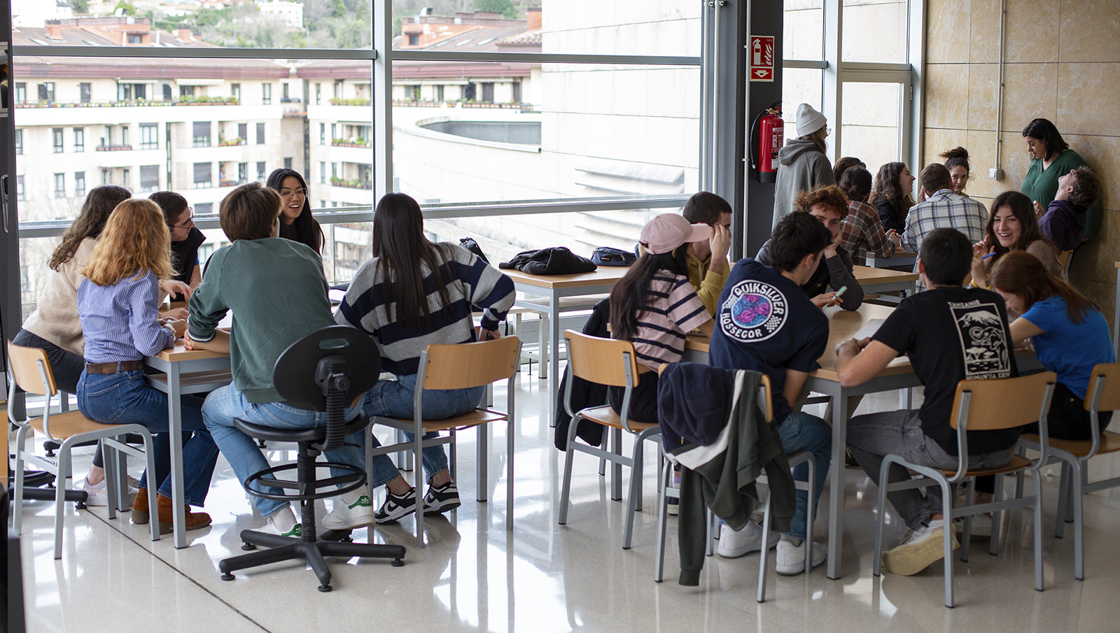 Alumnado de la Escuela de Ingeniería de Gipuzkoa