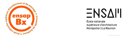 ENSAPBx eta ENSAM eskolen logoak