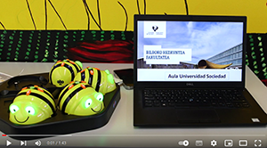 VIDEO - Alumnado don síndrome de Down en el laboratorio MakerLab