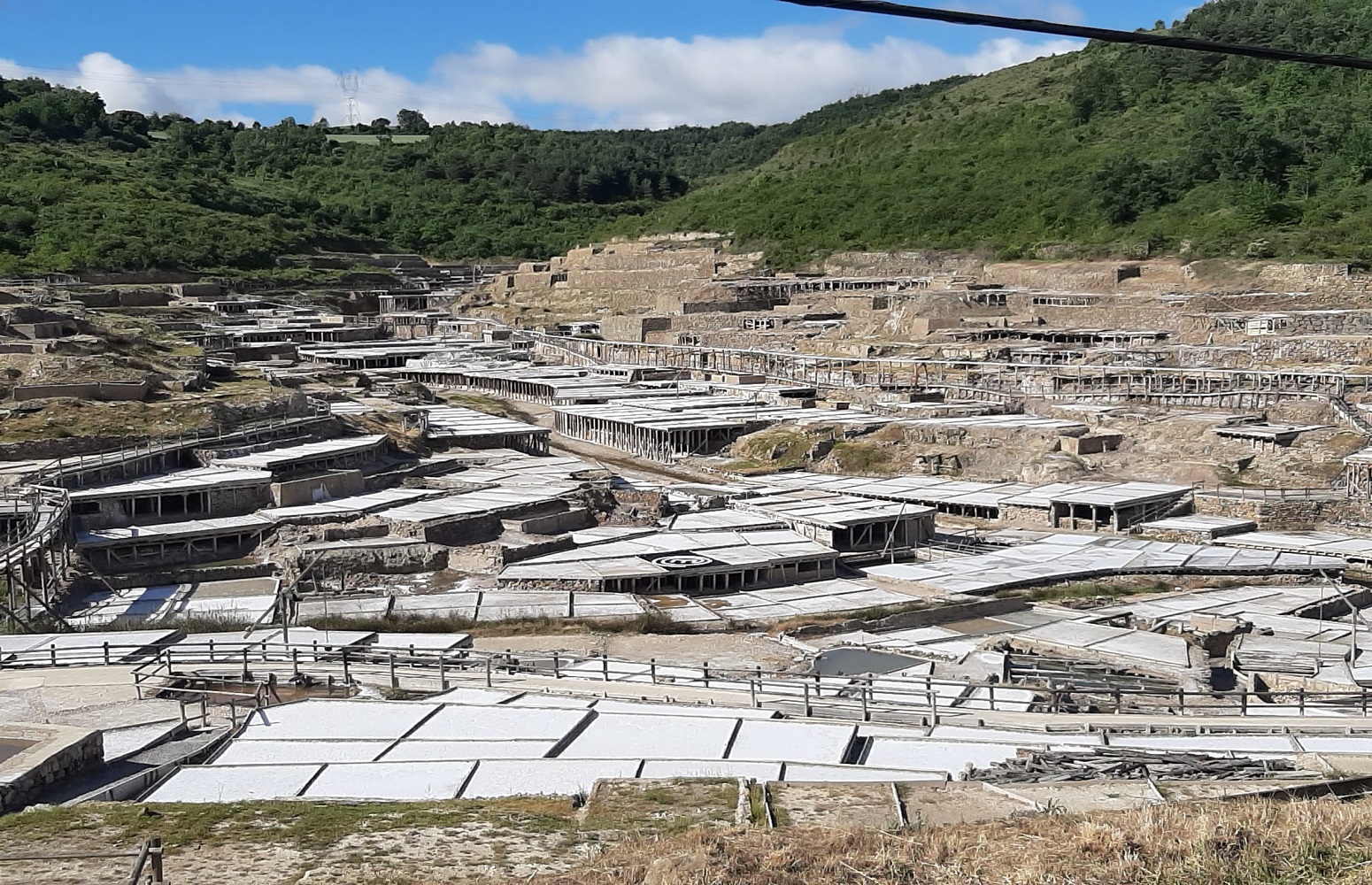 The Añana Saltern, Alava,