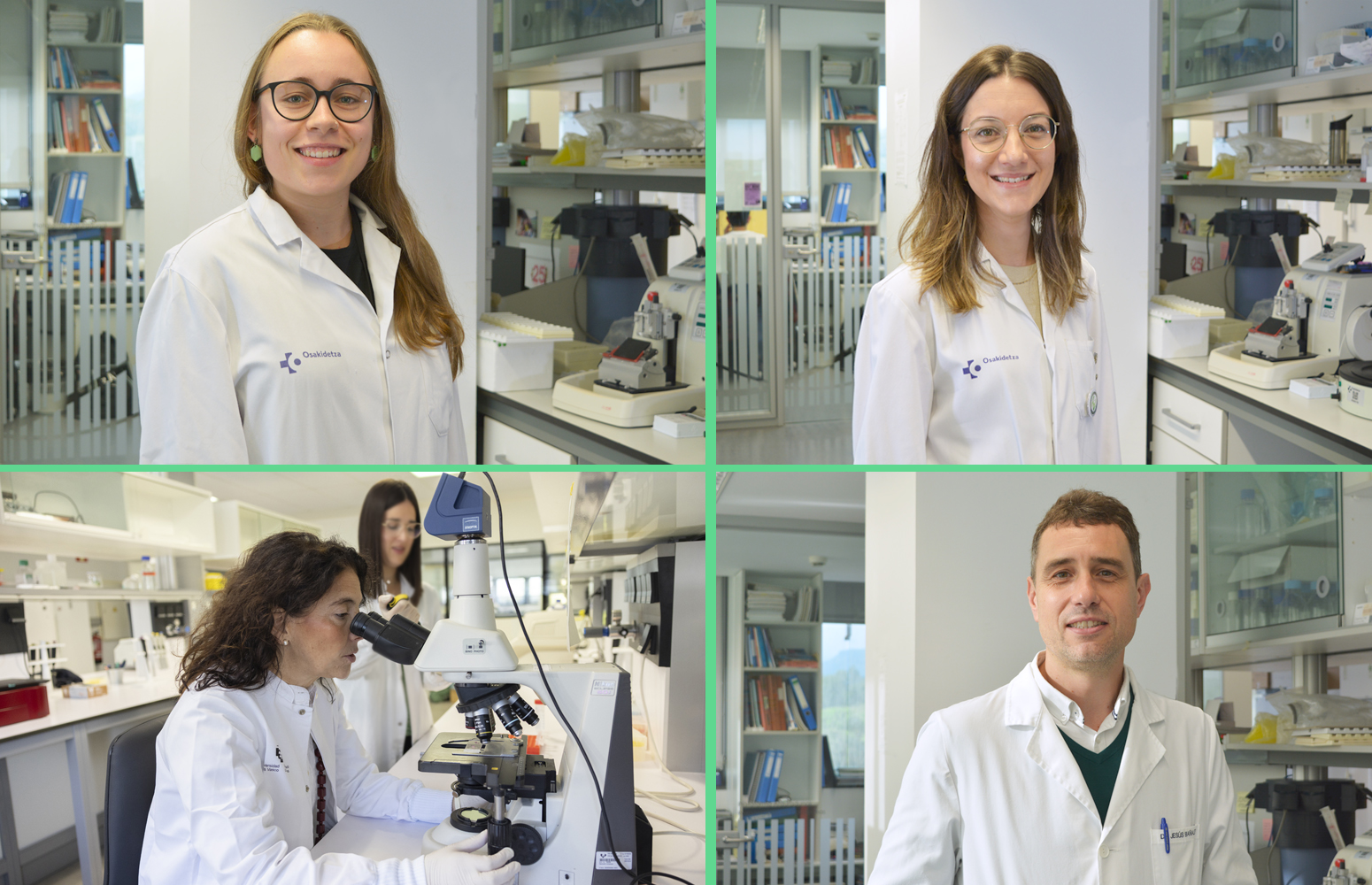 Personal investigador de la EHU, Biogipuzkoa, Biobizkaia y CIBERehd que ha participado en el estudio.