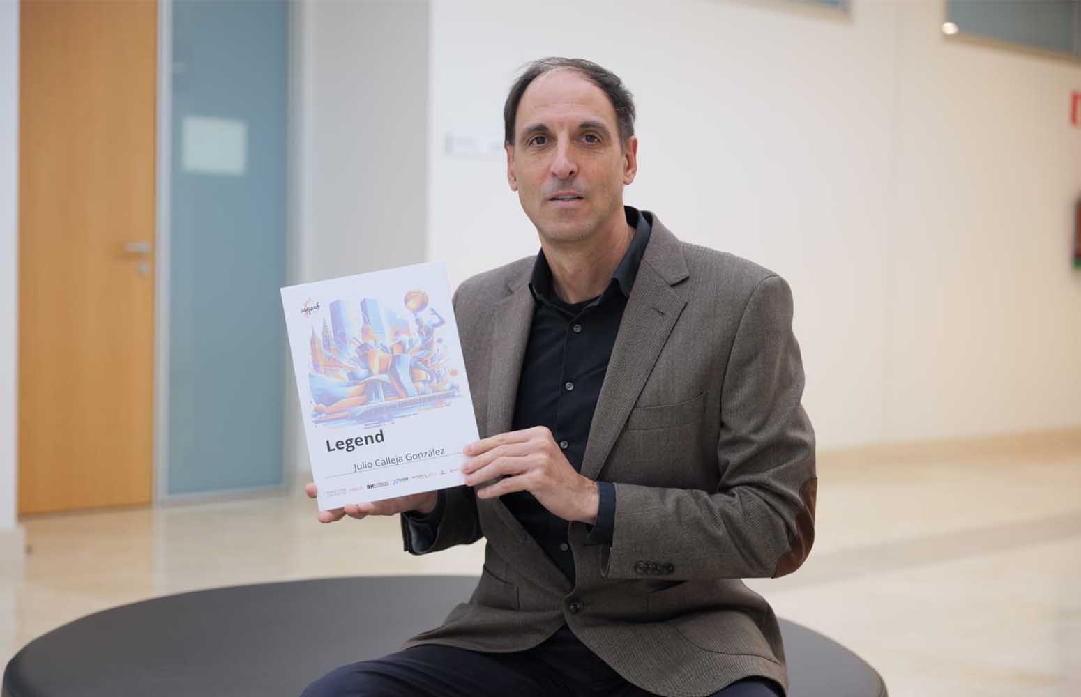 Julio Calleja González, actual decano de la Facultad de Educación y Deporte de la universidad del País Vasco (EHU)