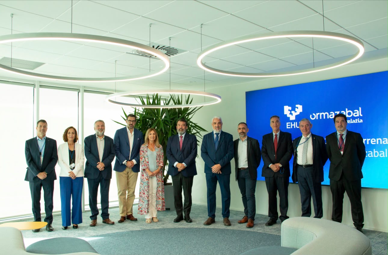 El acto celebrado en la sede de Ormazabal, en el Parque Científico y Tecnológico de Bizkaia, en Derio