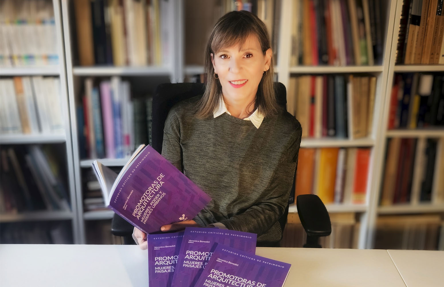 Verónica Benedet, Promotoras de Arquitectura. Mujeres, poder y paisajes urbanos lanaren editorea