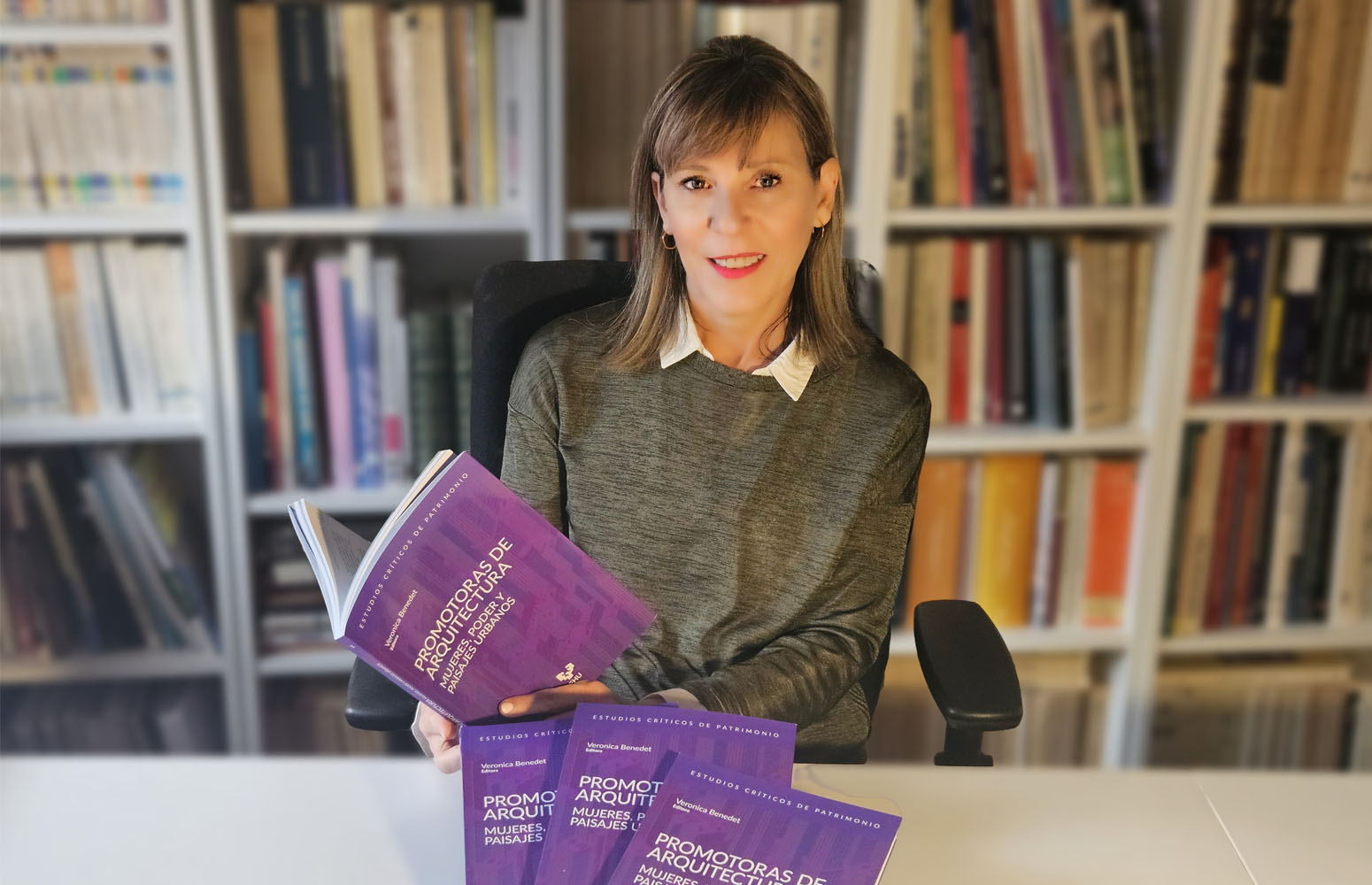 Verónica Benedet, Promotoras de Arquitectura. Mujeres, poder y paisajes urbanos lanaren editorea