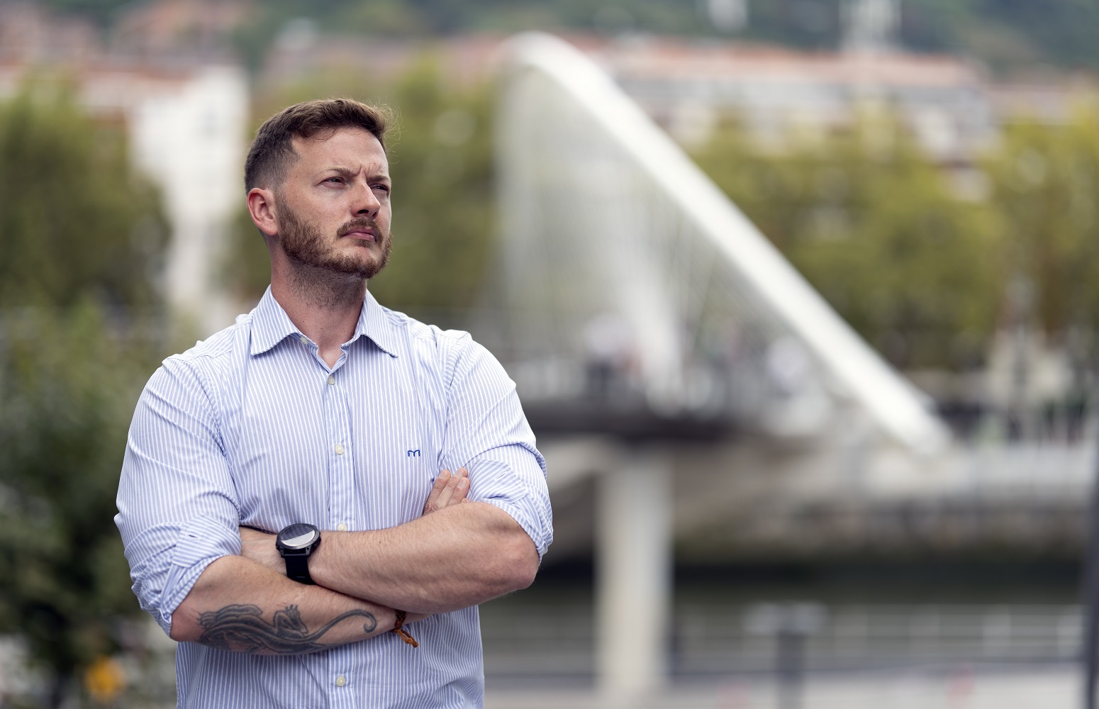 Jon Morant, profesor e investigador del campus de Álava de la EHU.