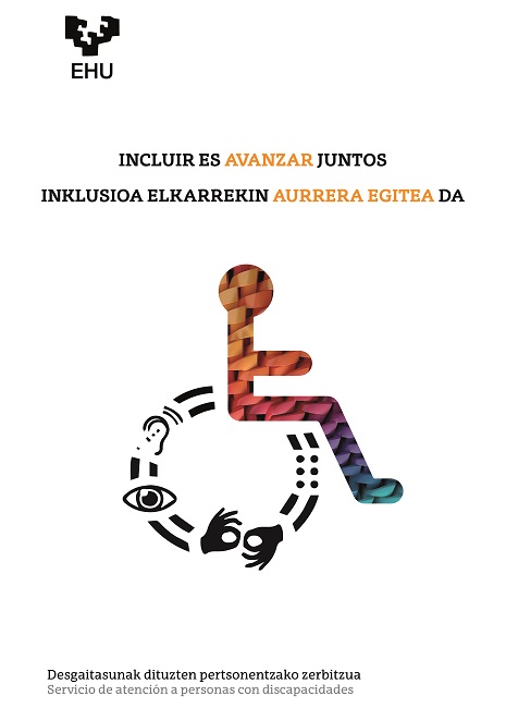"Incluir es avanzar juntos / Inklusioa elkarrekin aurrera egitea da"