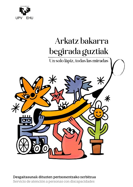 "Arkatz bakarra, begirada guztiak Un solo lápiz, todas las miradas"