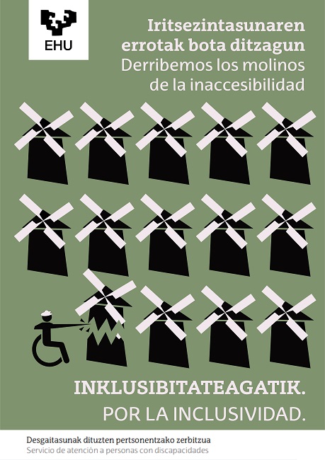 "Iritsezintasunaren errotak bota ditzagun inklusibitateagatik"