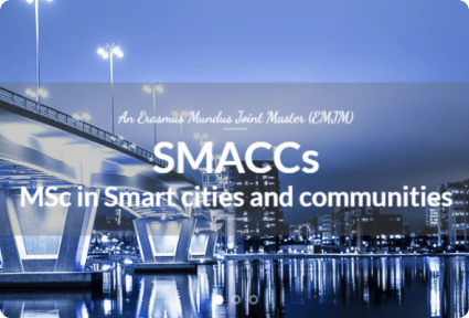 MSC in Smart Cities and Communities