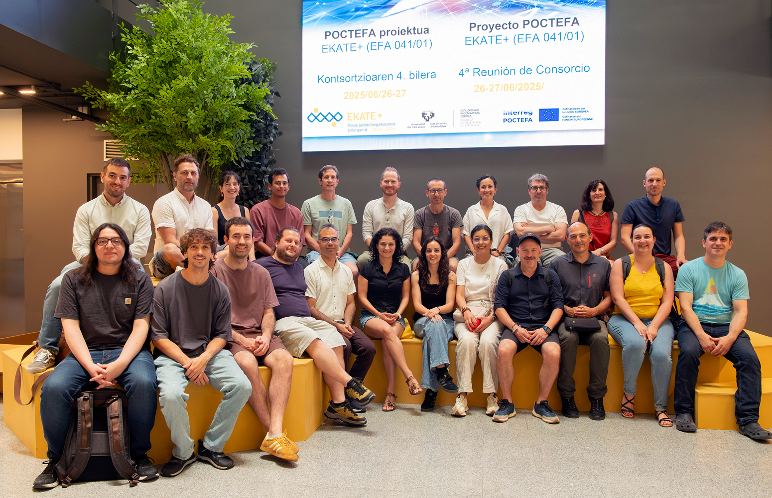 EKATE+ proiektuko kontsortzioa