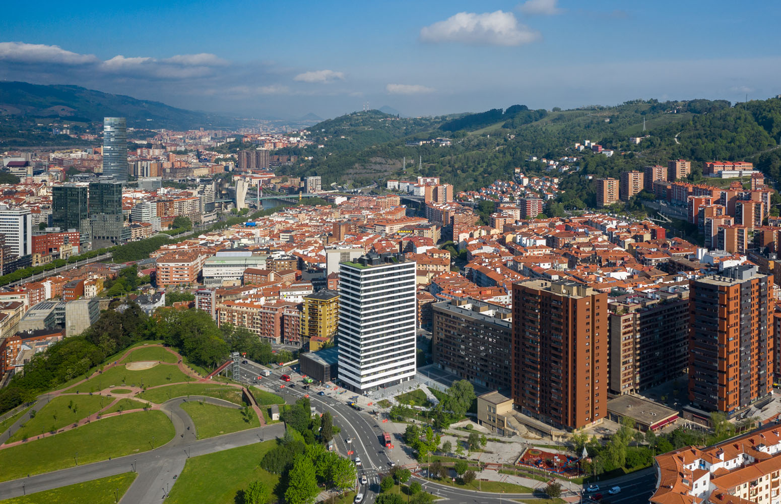 Vista general de Bilbao