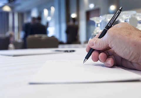 Firma de un contrato