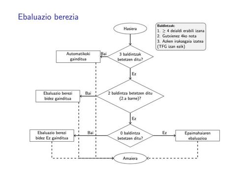 Ebaluazio bereziaren prozedura