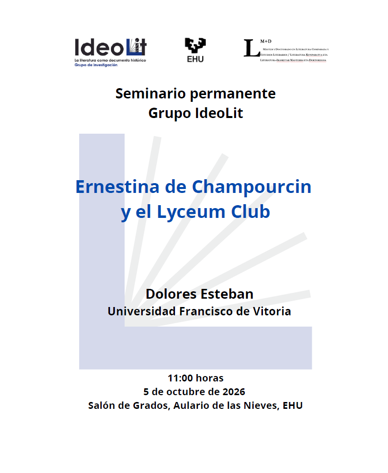 Cartel del programa