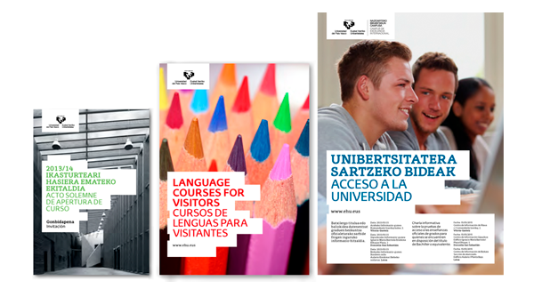 Tres portadas con diferentes diseños