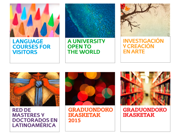 6 portadas con titulares de diferentes colores