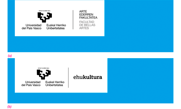 Logotipo de la UPV/EHU + submarca