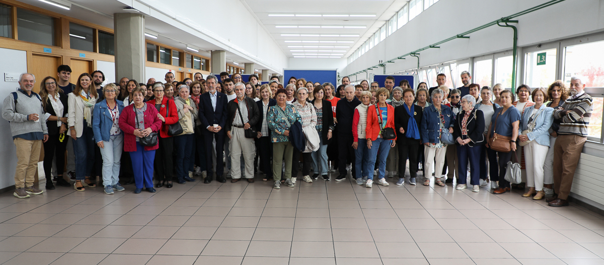 Bizkaiko Minbiziaren aurkako Elkatearen bisita UPV/EHUra