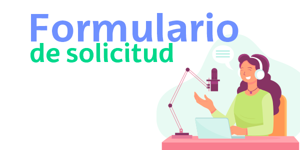 Formulario solicitud Podcast EHUosasunean