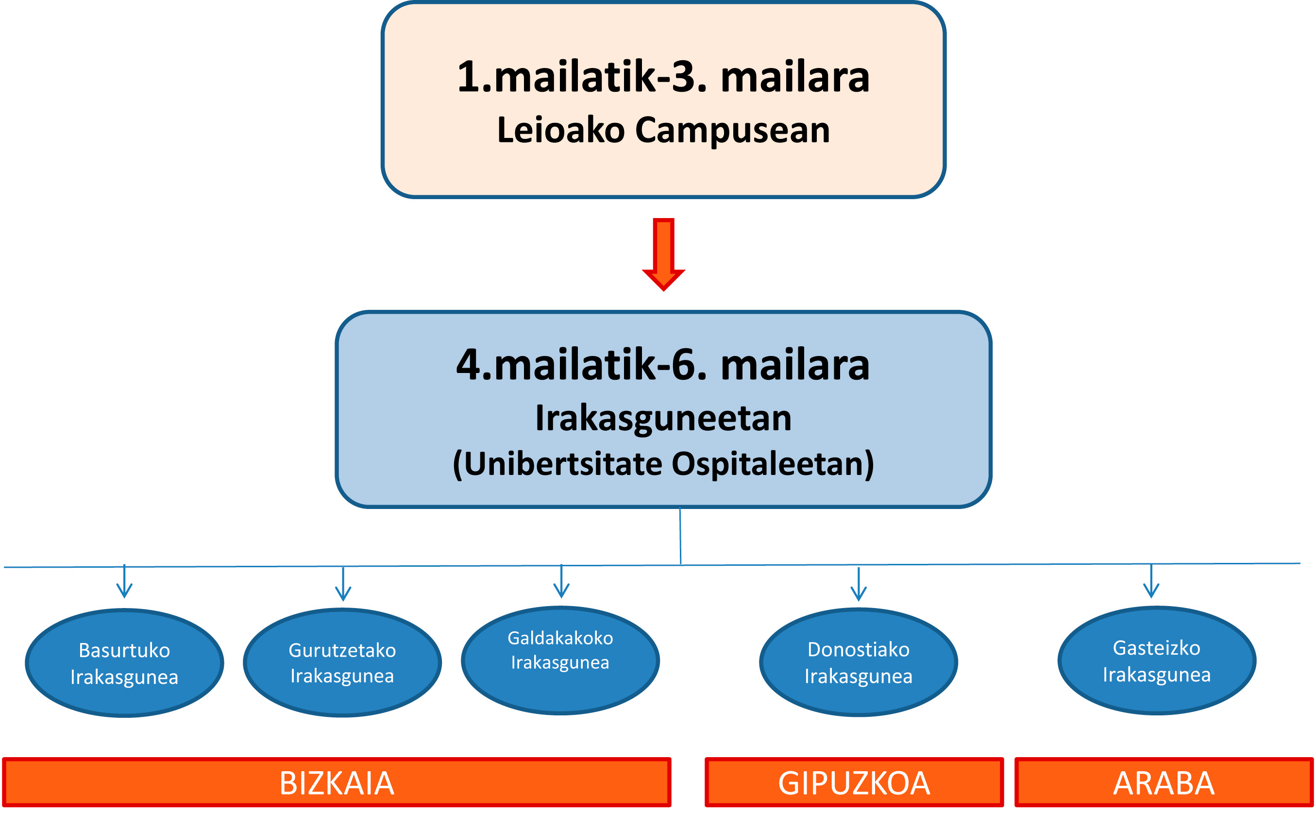 Irakasguneetako Eskema