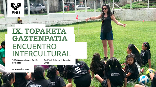 Gaztenpatia kulturarteko IX. topaketa kartela