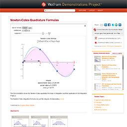 Cuadratura Gaussiana con Mathematica