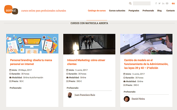 Web de la Fundaci&oacute;n Asmoz