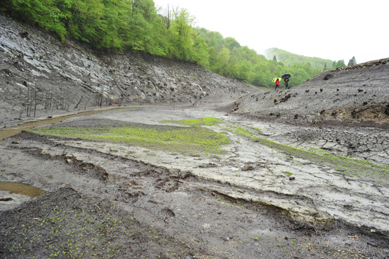 Embalse de Enobieta. Cauce del ro